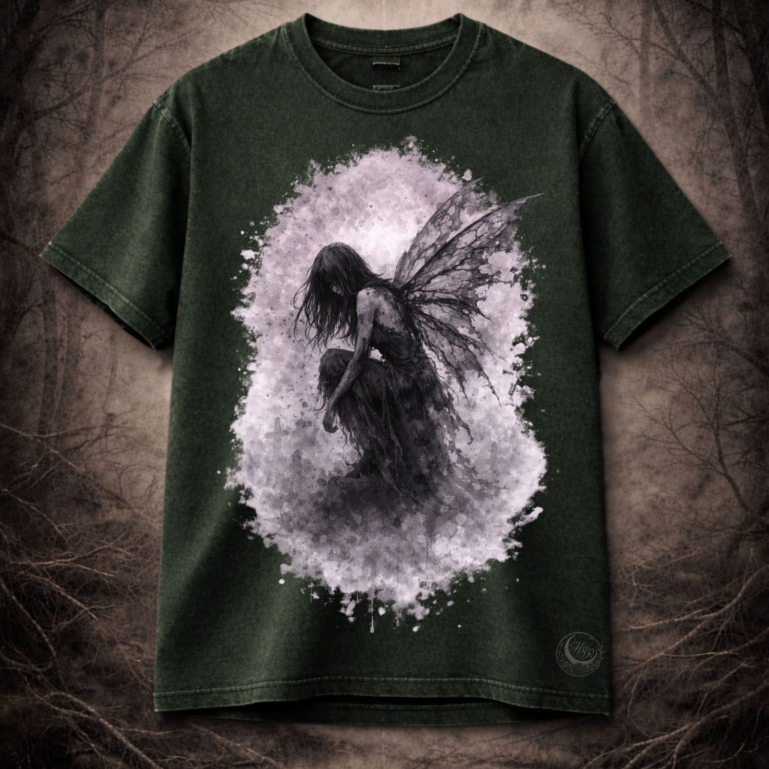 Dark Forest Fairy Shirt | Whispers in the Hollow